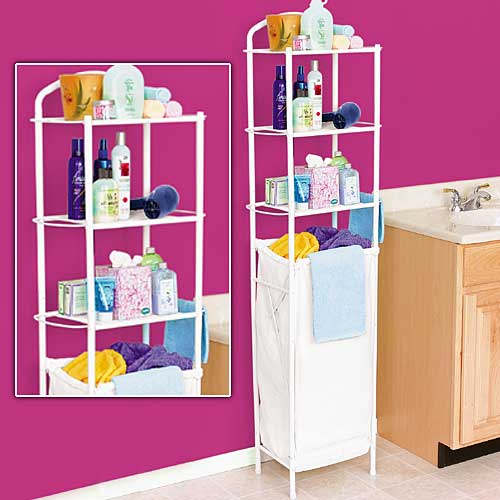Bathroom Storage Tower With Hamper Bathroom Guide by Jetstwit