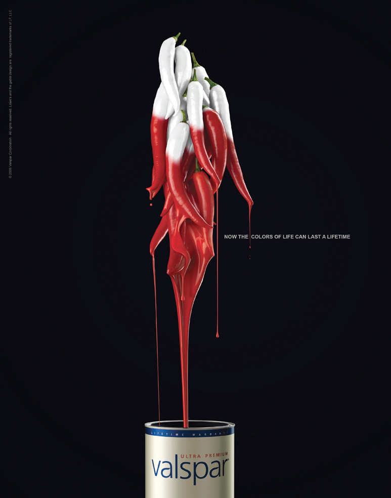 I HEART Mr. Design Campaign Design Valspar Paint "09