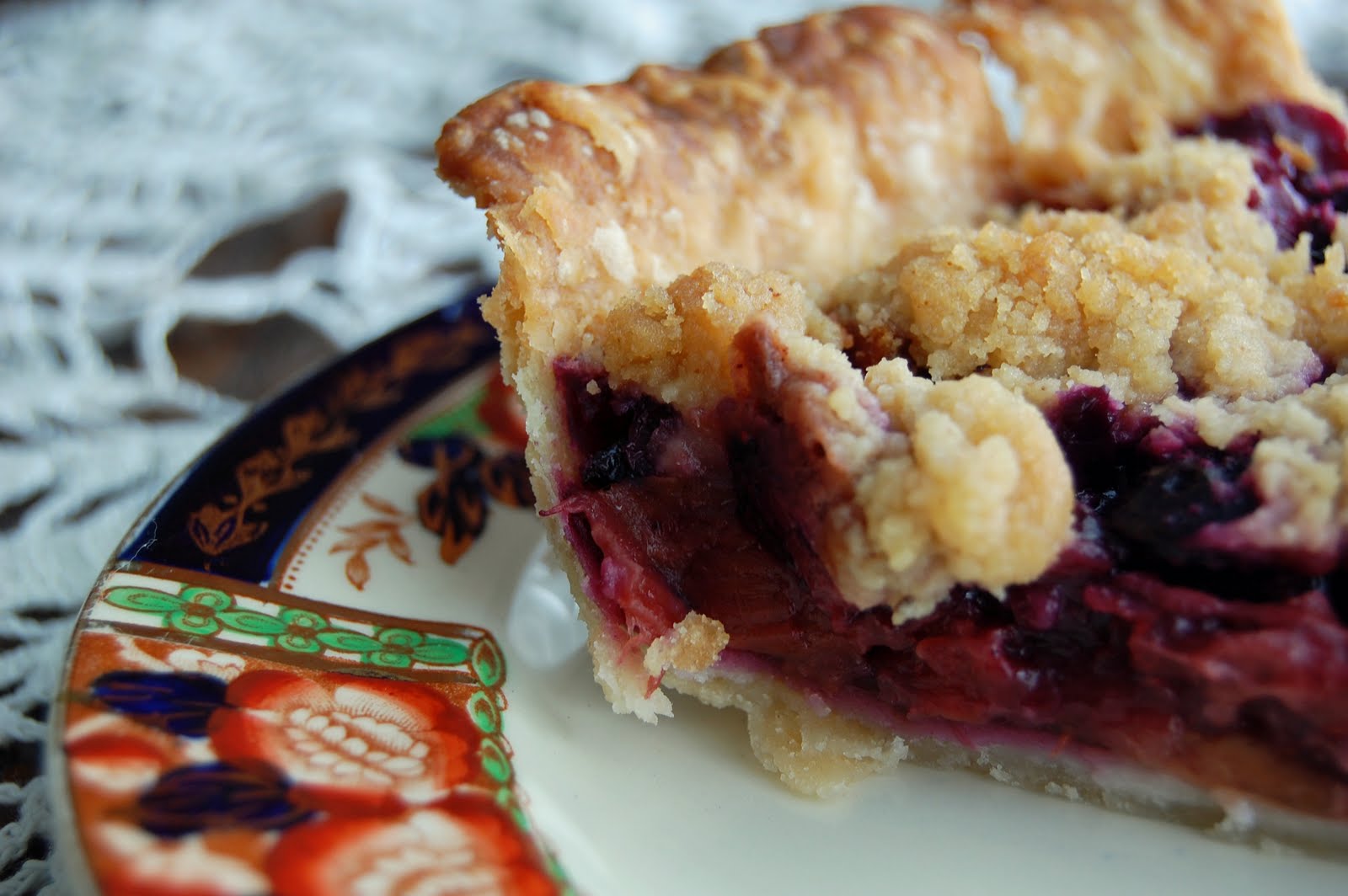 Canadian Baker Too Blueberry Rhubarb Pie
