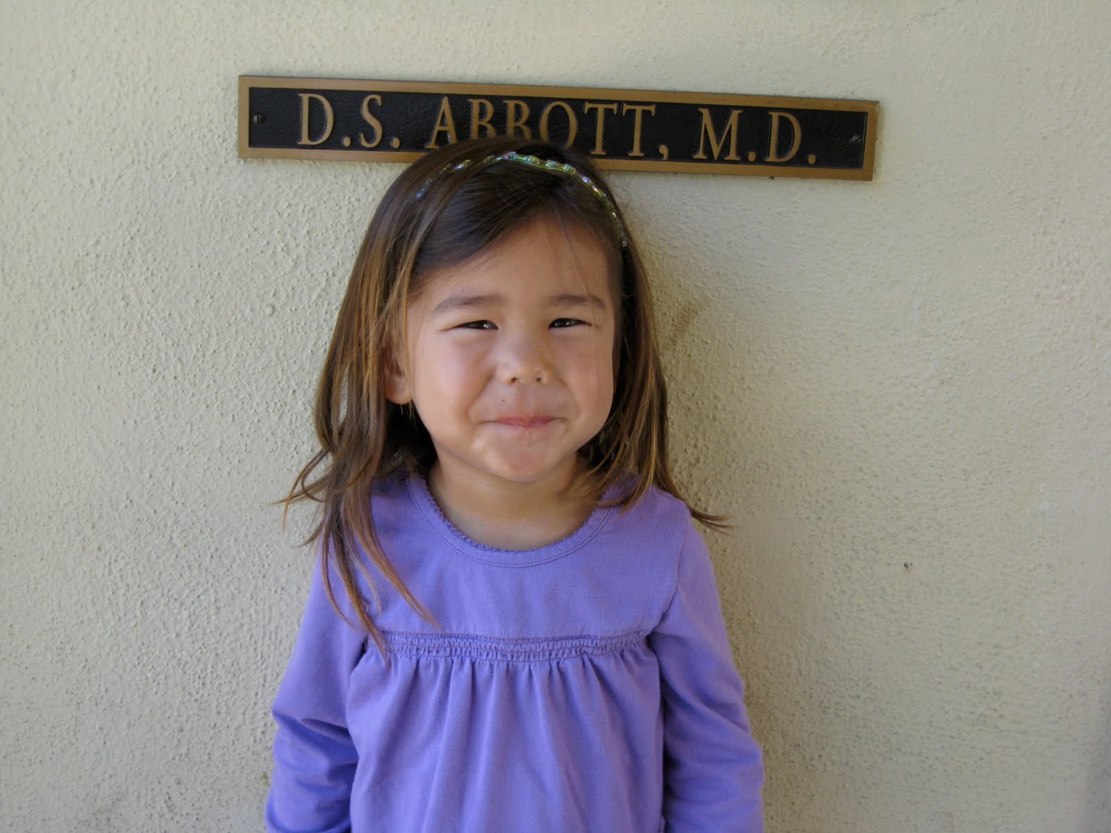 The Halls 3 Year Old CheckUp