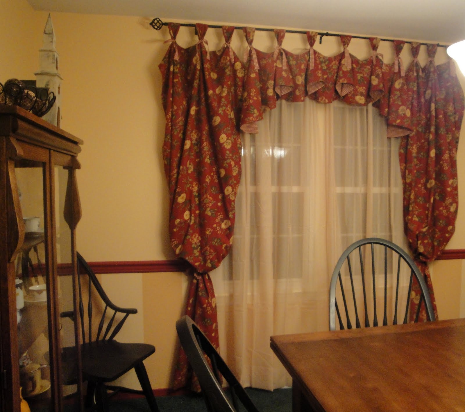 So Many Memories: New Dining Room Curtains