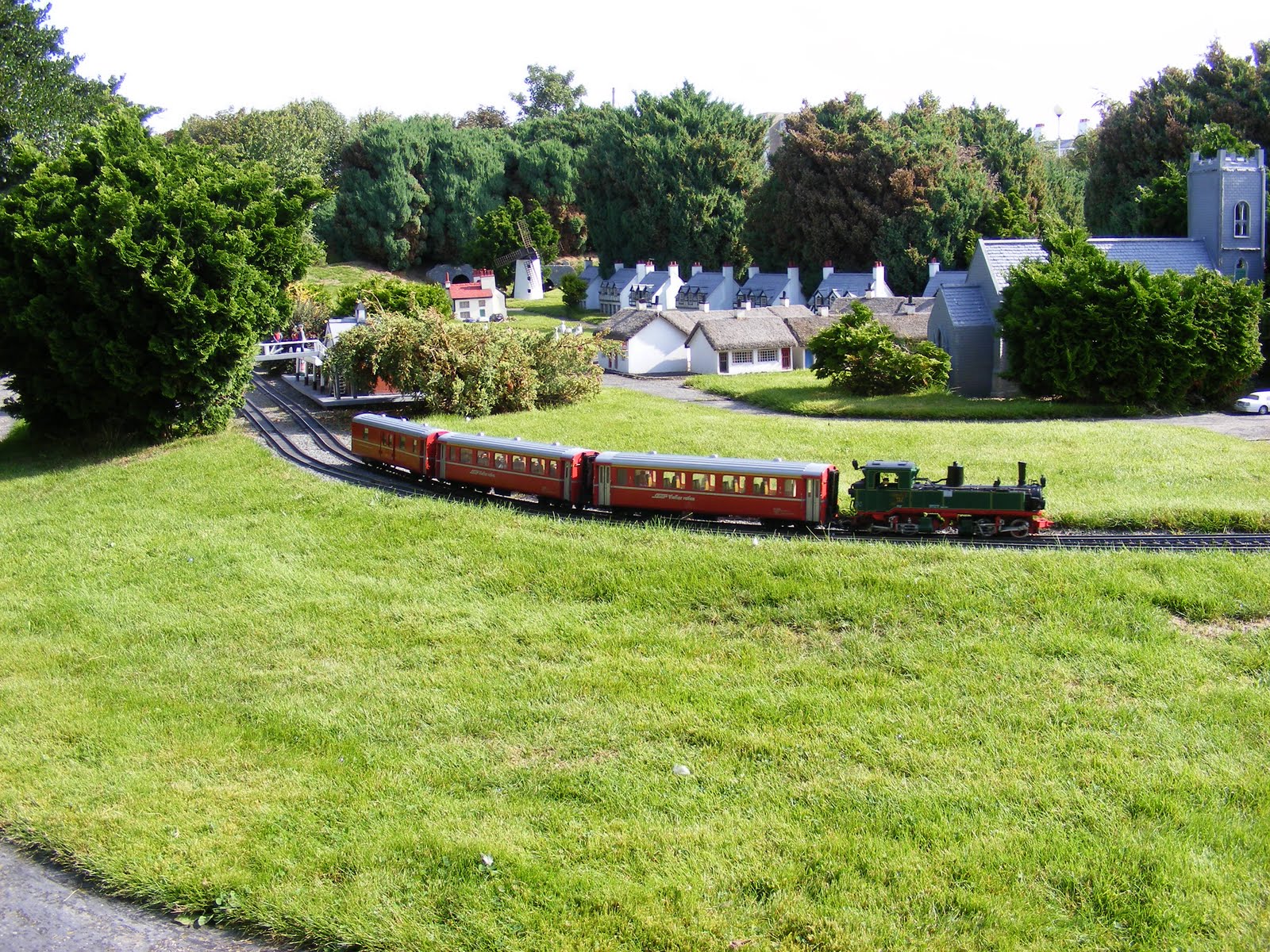 Sam's World Southport Post 1 Model Railway Village...