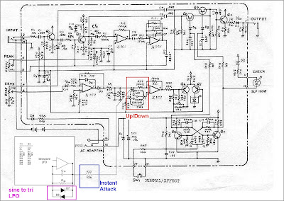 AW-2 Auto Wah Mods: Schematics