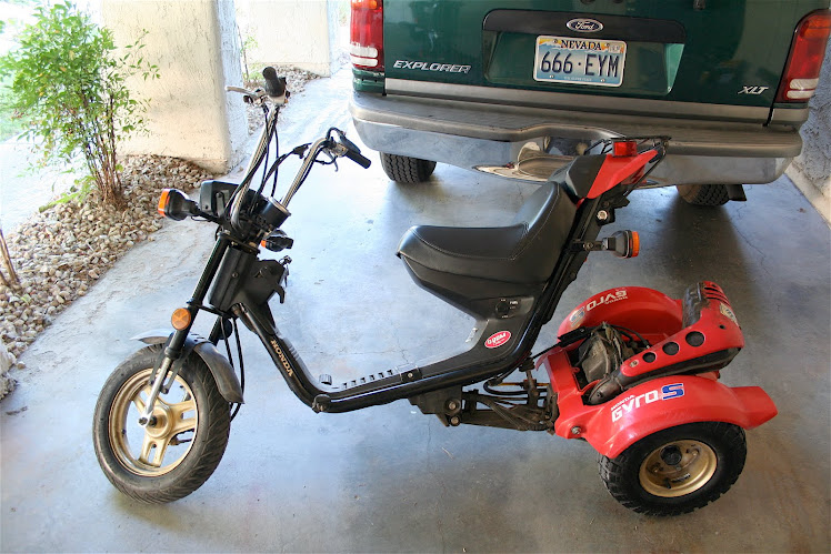 1985 HONDA GYRO TG50/ MAZUR PHOTOS: HONDA GYRO TG50/M