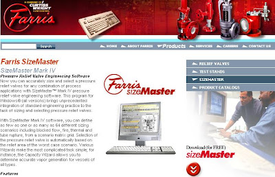 relief valve sizing software free download