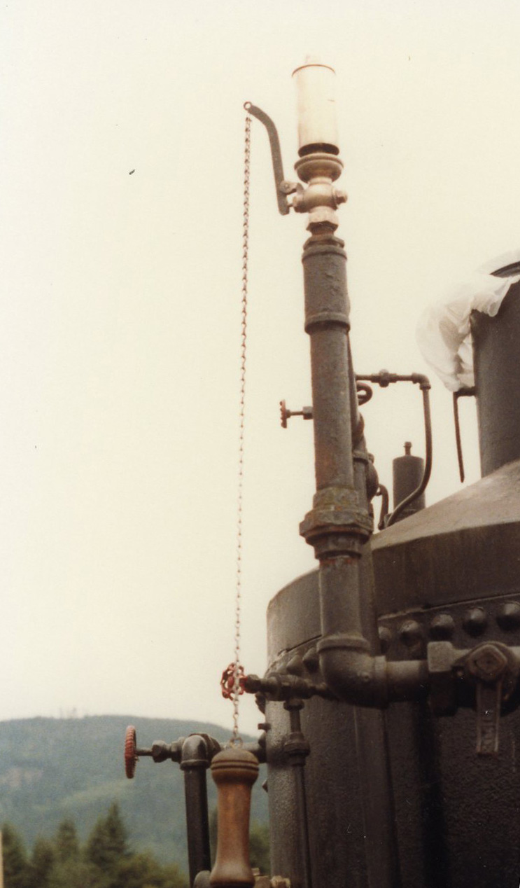 BC Forest Discovery Centre Spotlight on Dolbeer Spool Donkey