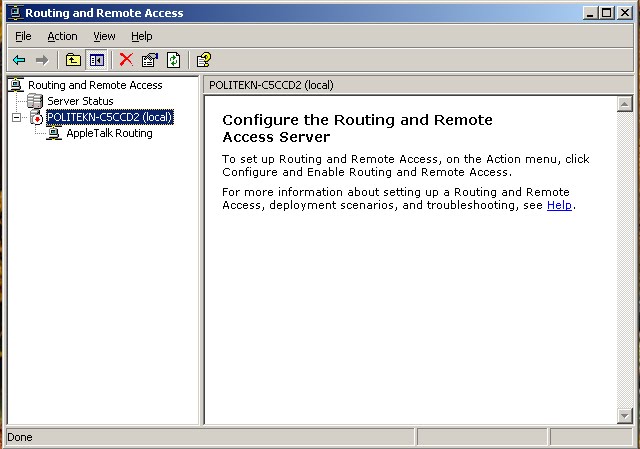 Remote access users. Remote access users
