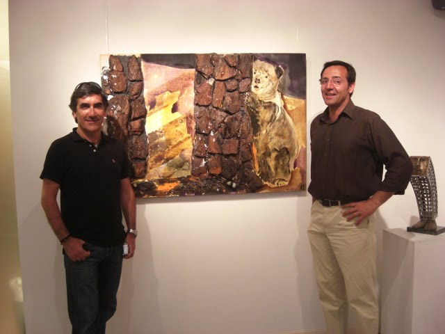 Francisco Urbano (Agenzia) and Miguel Moreira (VerArte Gallery)