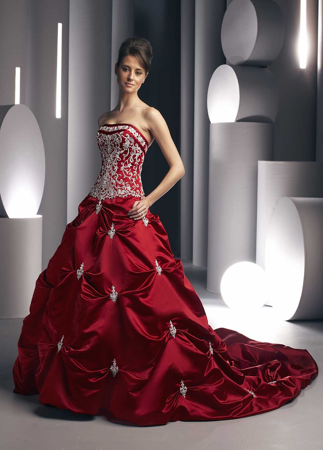 Best Wedding Planing Red Wedding Dresses 2011 Red