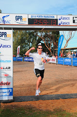 Perth 2010 Marathon finish