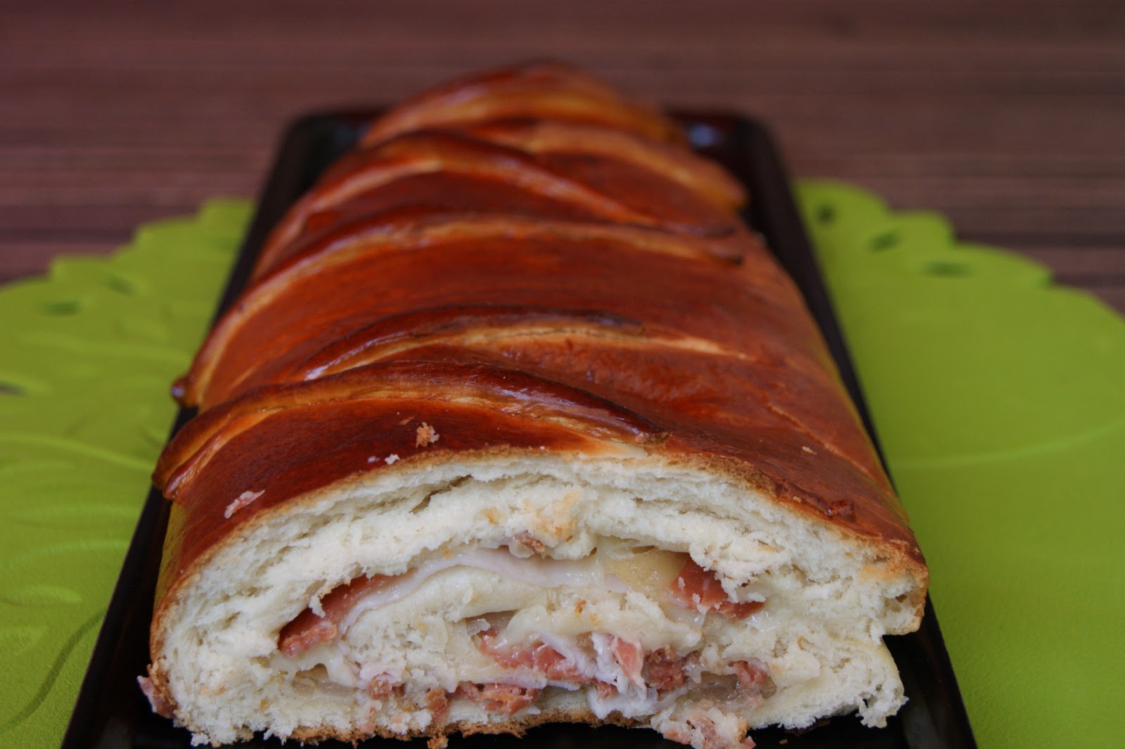 PAN BRIOCHE RELLENO DE JAMÓN Y QUESO Atrapada en mi cocina