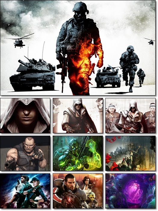 Games CG Collection Wallpaper