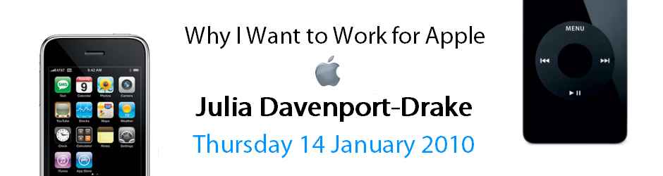 Julia's Apple Presentation