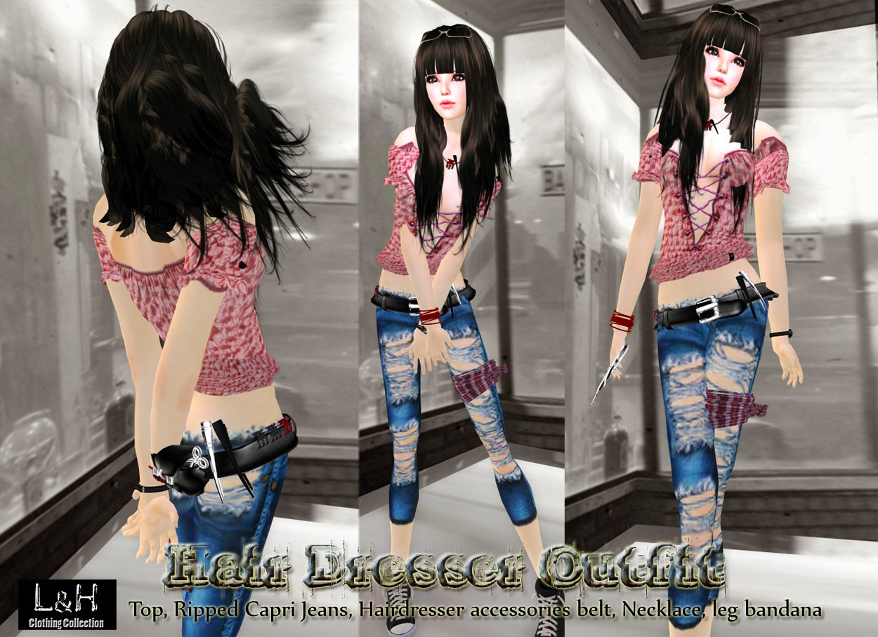 Love Later Blog L&H Design Hairdresser Outfit (50L promotion limited