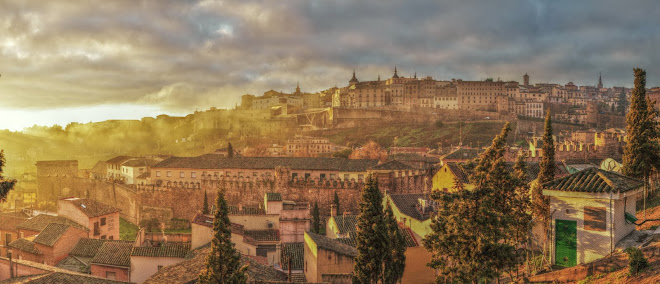 TOLEDO VISTO DESDE AL PASEO DE SISEBUTO