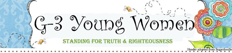 G-3 Young Women's Blog