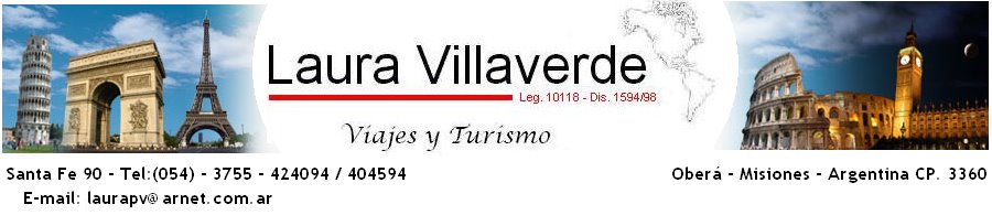 Laura Villaverde - Viajes y Turismo