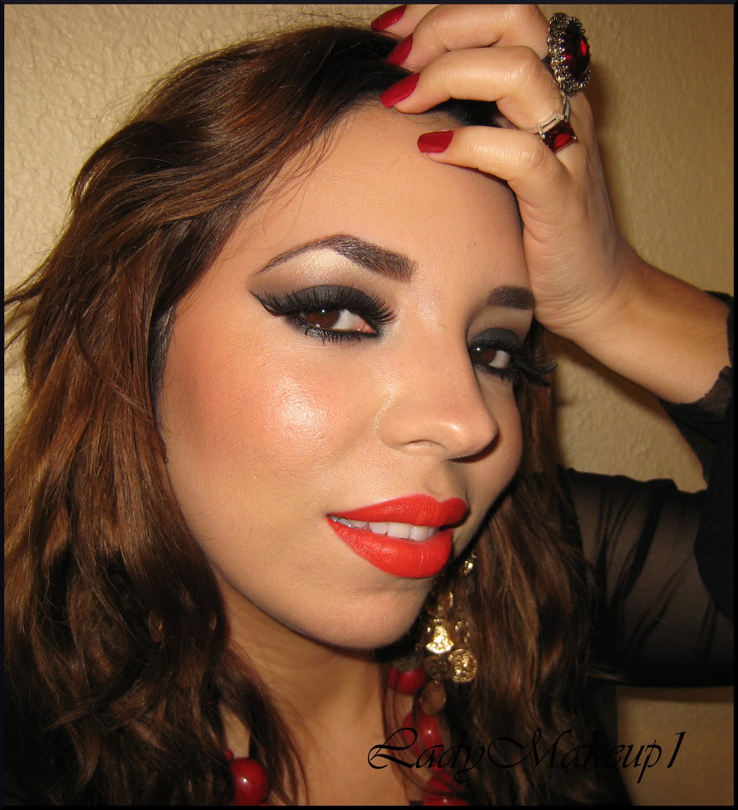 Gypsy Makeup Maquillaje de Gitana Dreams, Colors and Glitter