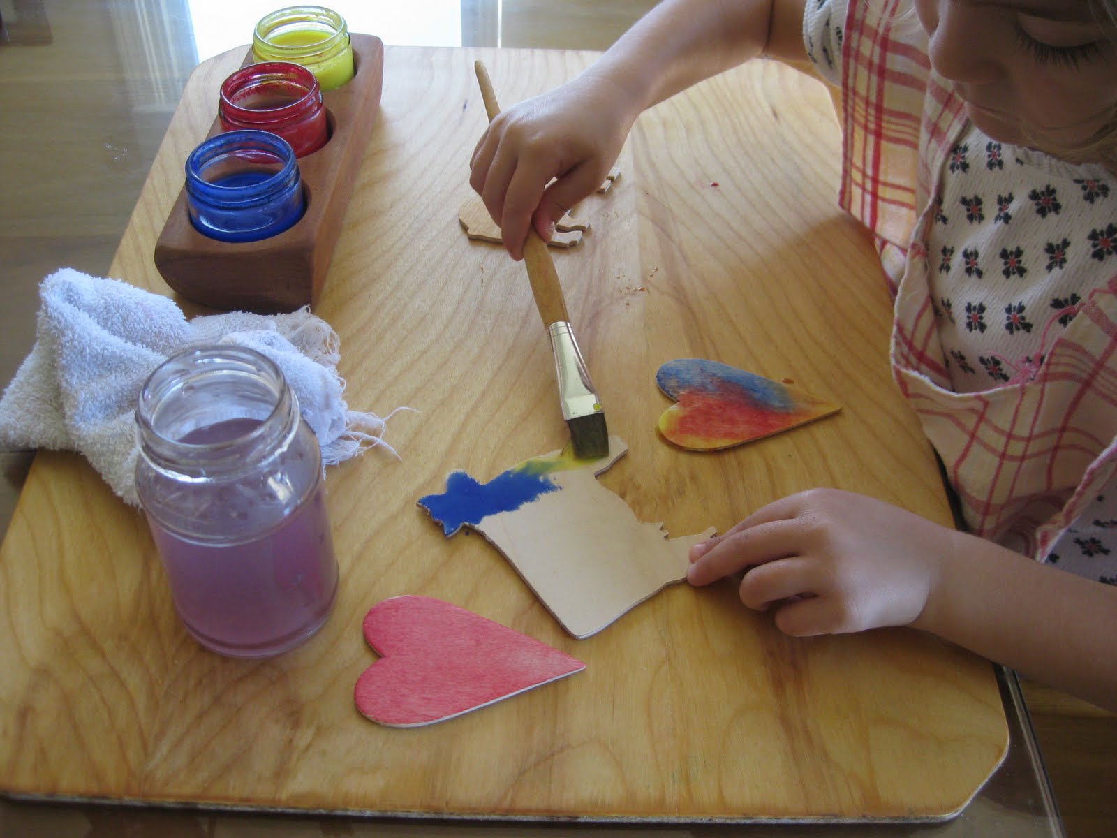 The Wonder Years Watercolor Painting Wood Cutouts