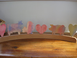 The Wonder Years: Watercolor Painting Wood Cutouts