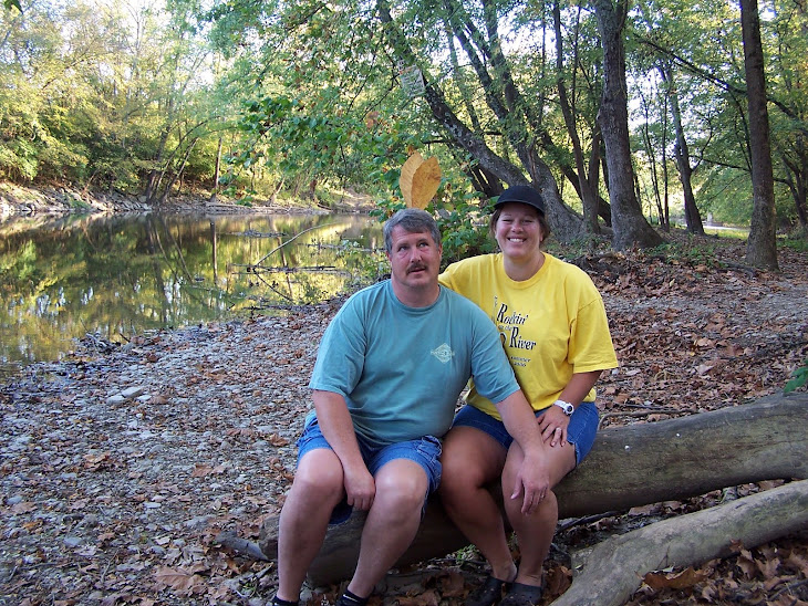 Carie & Alan at Morgan's Canoe Campgroup Fall 2008