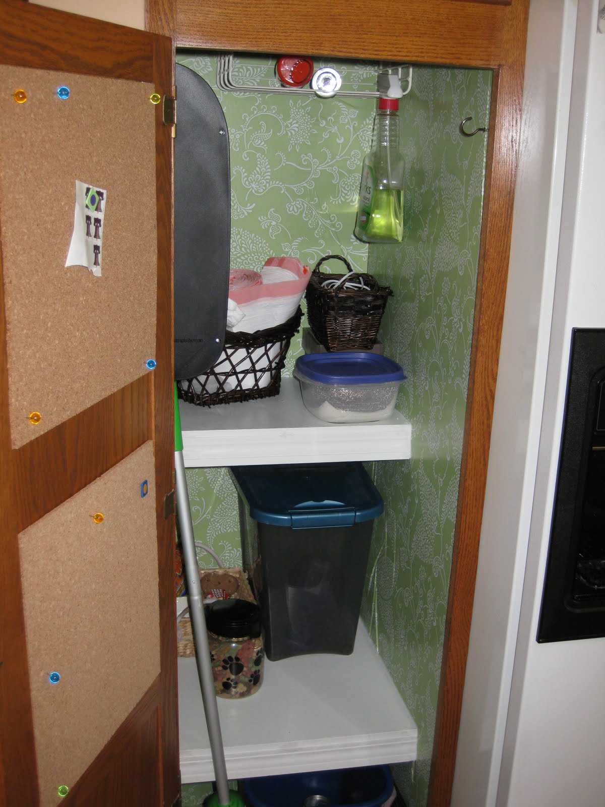 The Hand Me Down House Broom Closet Makeover