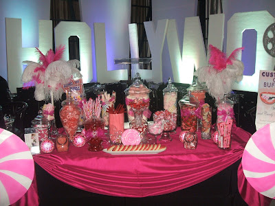 budget wedding candy table
