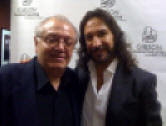 Con Marco Antonio Solis, en Las Vegas.