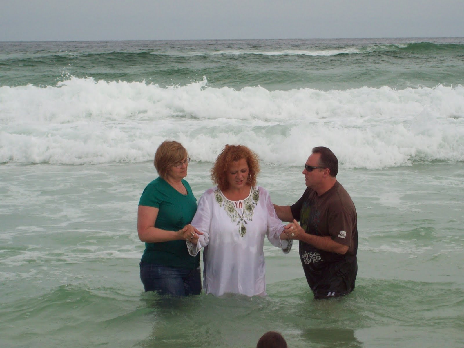 A Christian Drug Recovery Center in Crestview FL. Baptism pictures at
