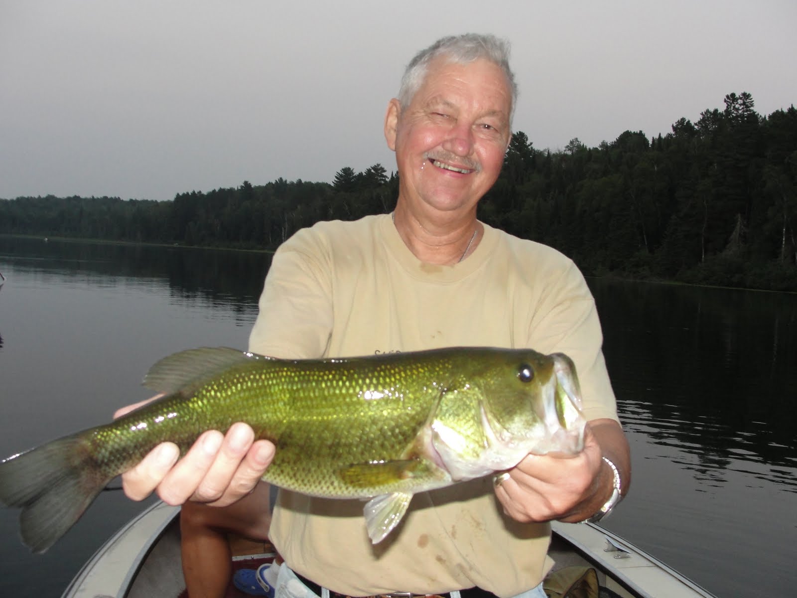 zz fawn Largemouth Bass are biting!