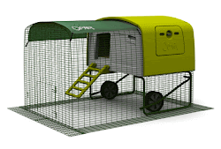 cube eglu chickens backyard hatching plans wire chicken whimsy vine twist mesh metal wood halvarson jan