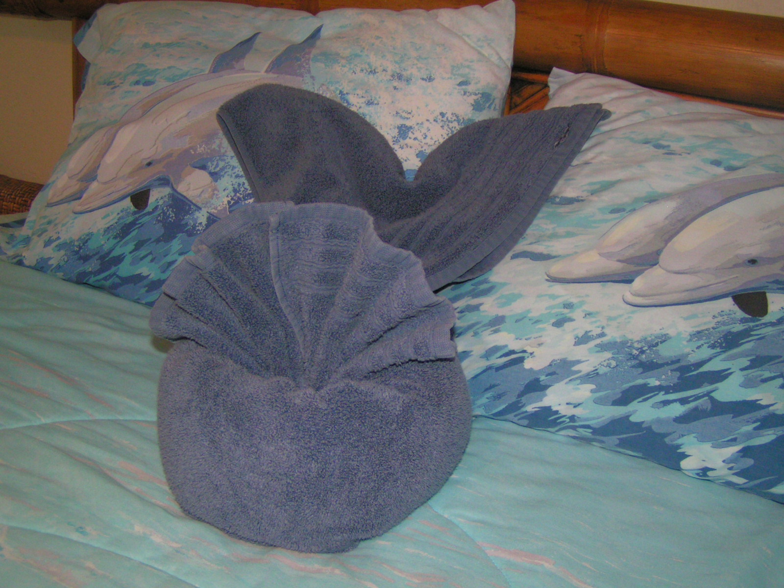 Corpany Creative Clearinghouse Towel Origami Whale