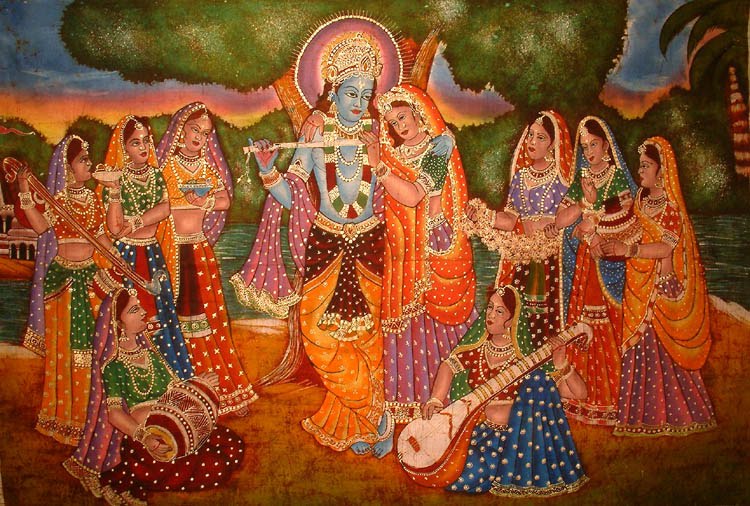 Hechos de la vida real Krishna& Radha "Divine Love"