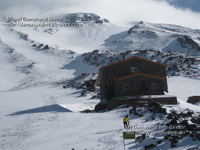 Damavand New Hut 4250m, Photo by A. Soltani