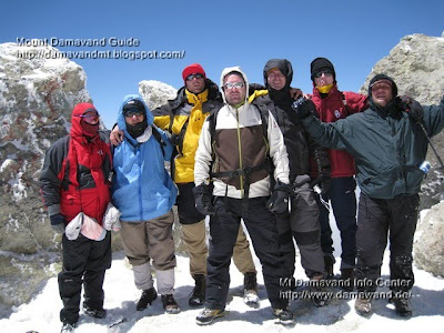 Damawand Summit 5671m Photo by A. Soltani