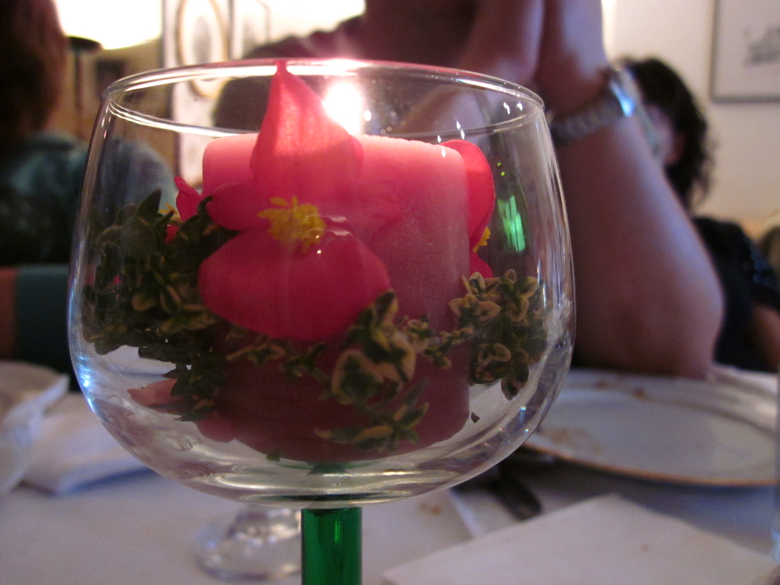 MANJARES DE HUESCA: VELAS EN LA MESA