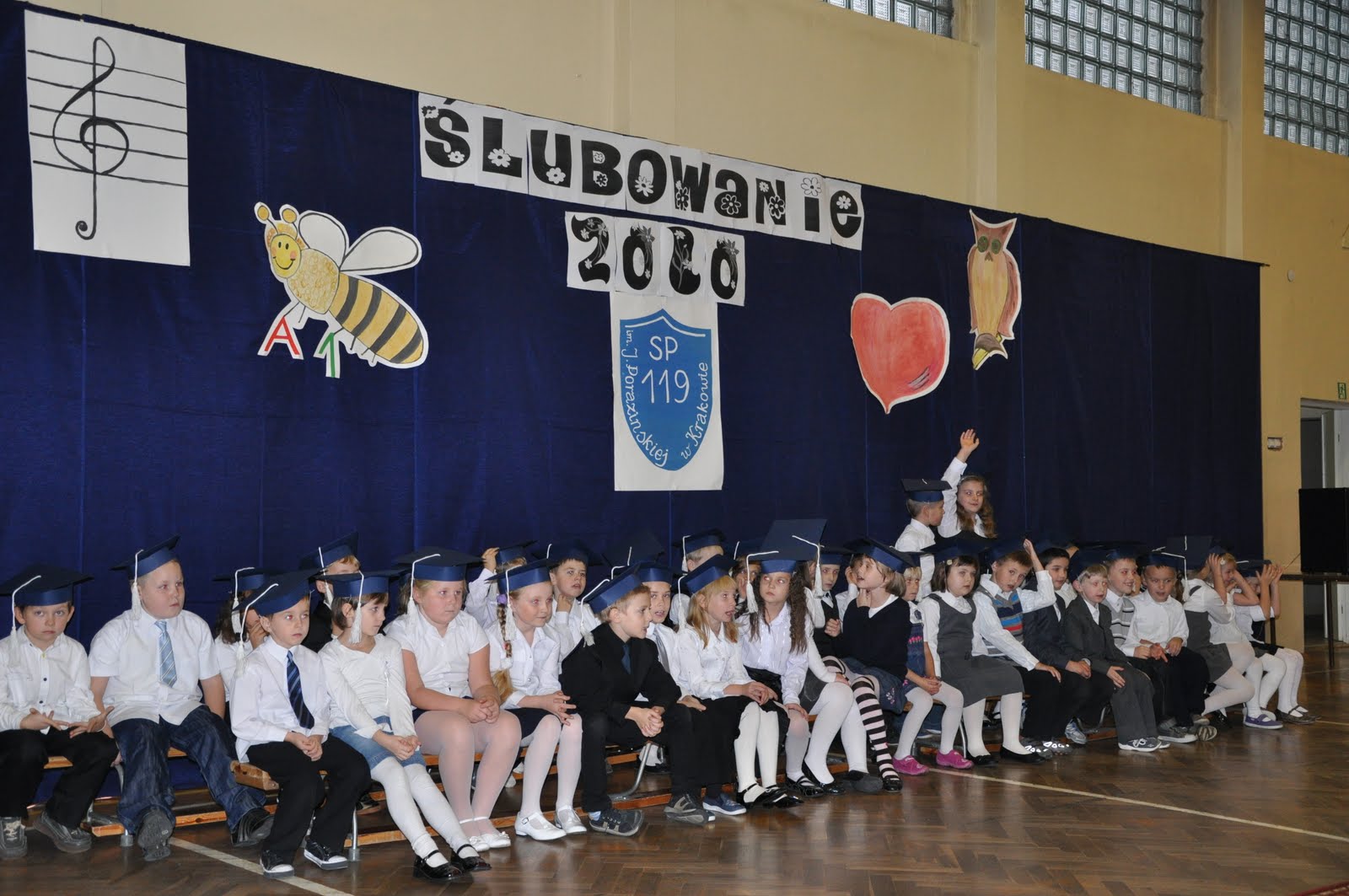 Szkoła Podstawowa nr 119 im. Janiny Porazińskiej w Krakowie: ŚLUBOWANIE
