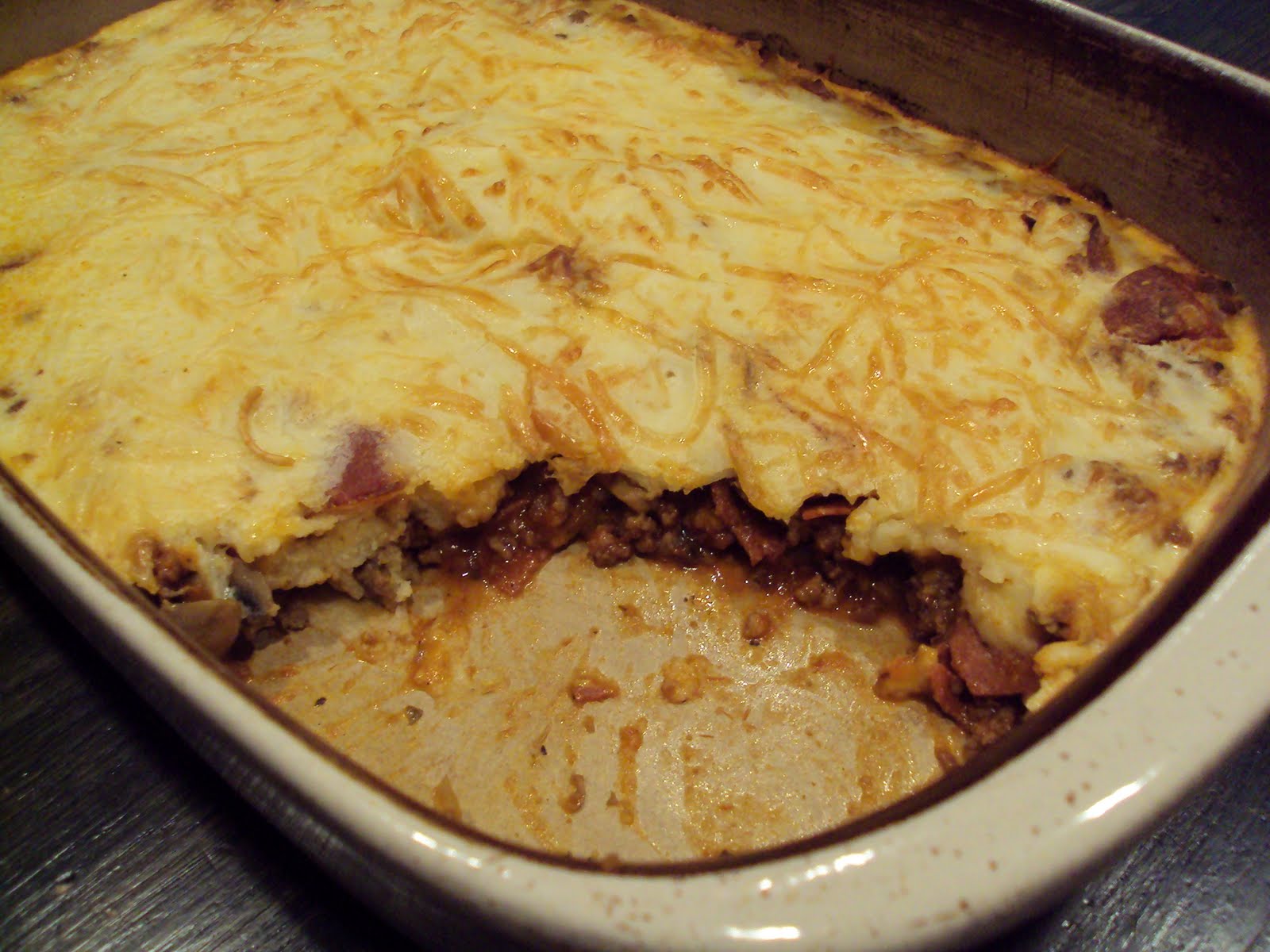 Popover Pizza Casserole