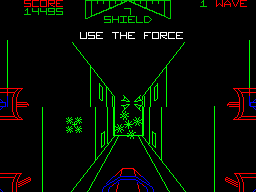 ZX Spectrum Star Wars trench run