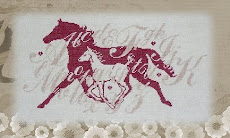 mes 2 amours: le cheval et les croix