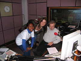 Jenny, Laura and John Pilgrim (Host) on BBC Radio U.K