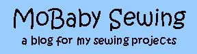 MoBaby Sewing