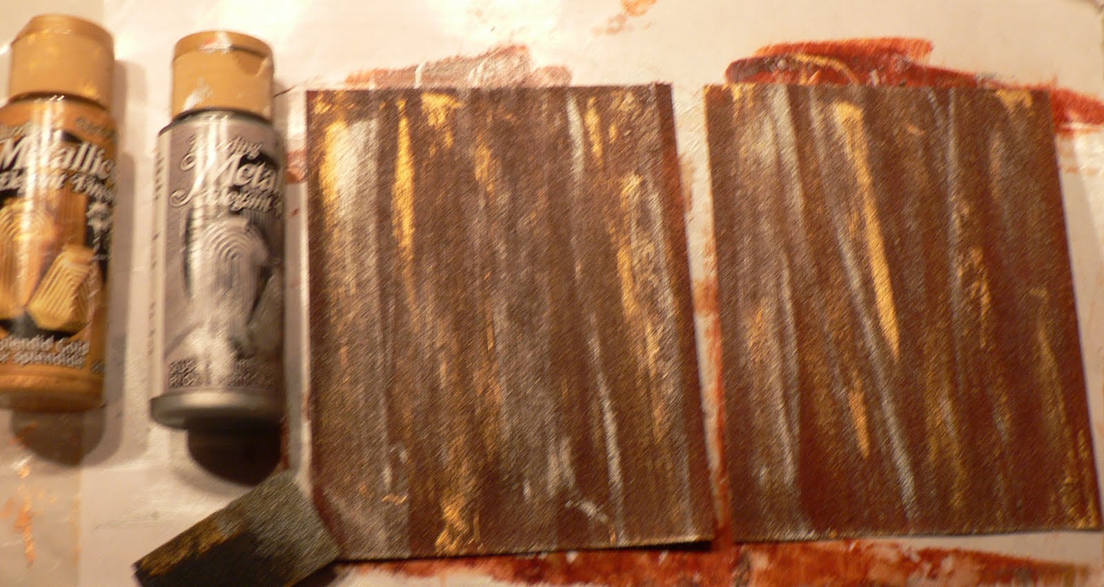 Creative Expressions F is for Faux Rusty Metal