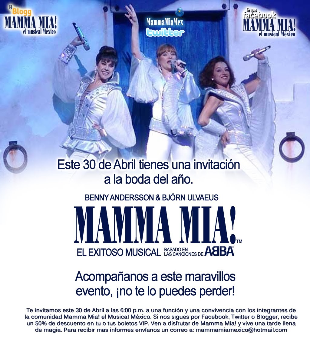 Fan de ABBA? Preparan nueva versión del musical 'Mamma Mia!' en México