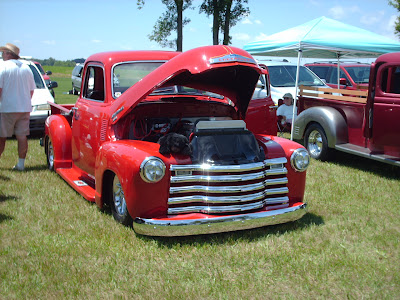 Harold Roberts brought his beautiful 1950 Chevy 3100 pickup to the show