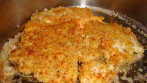 Easy Chicken Pharm With Panko ~ Panko and Parmesan Crusted Chicken Strips - True Story Foods