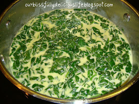 Our Blissfully Delicious Life: Gnocchi with Fresh Spinach & Parmesan ...