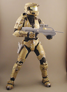 of halo: arms race trailer (part two) and 1/6 master chief custom