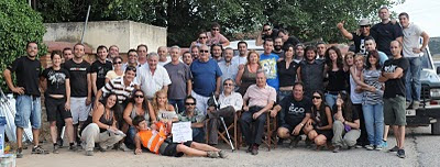 foto de equipo fin de rodaje