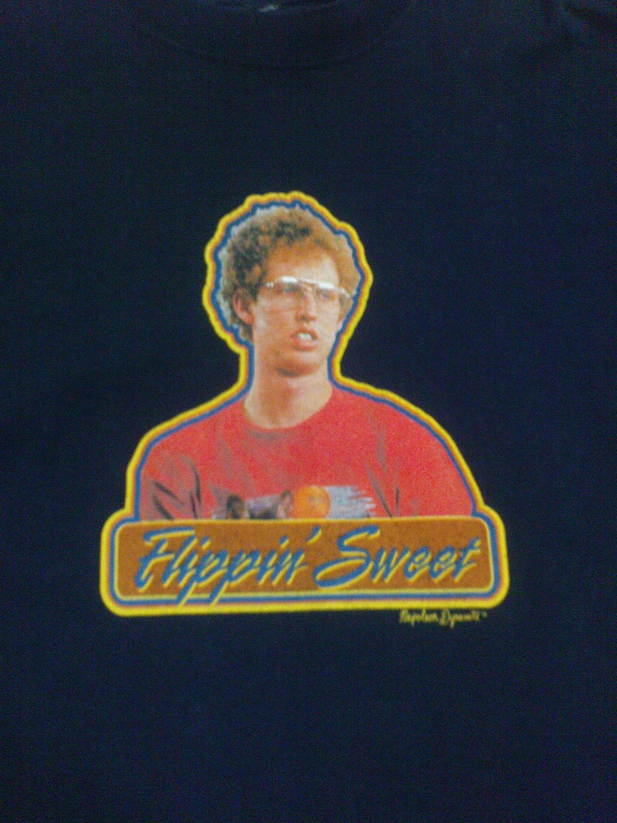NEW OLD STUFF: NAPOLEON DYNAMITE T-SHIRT (BOOKED)